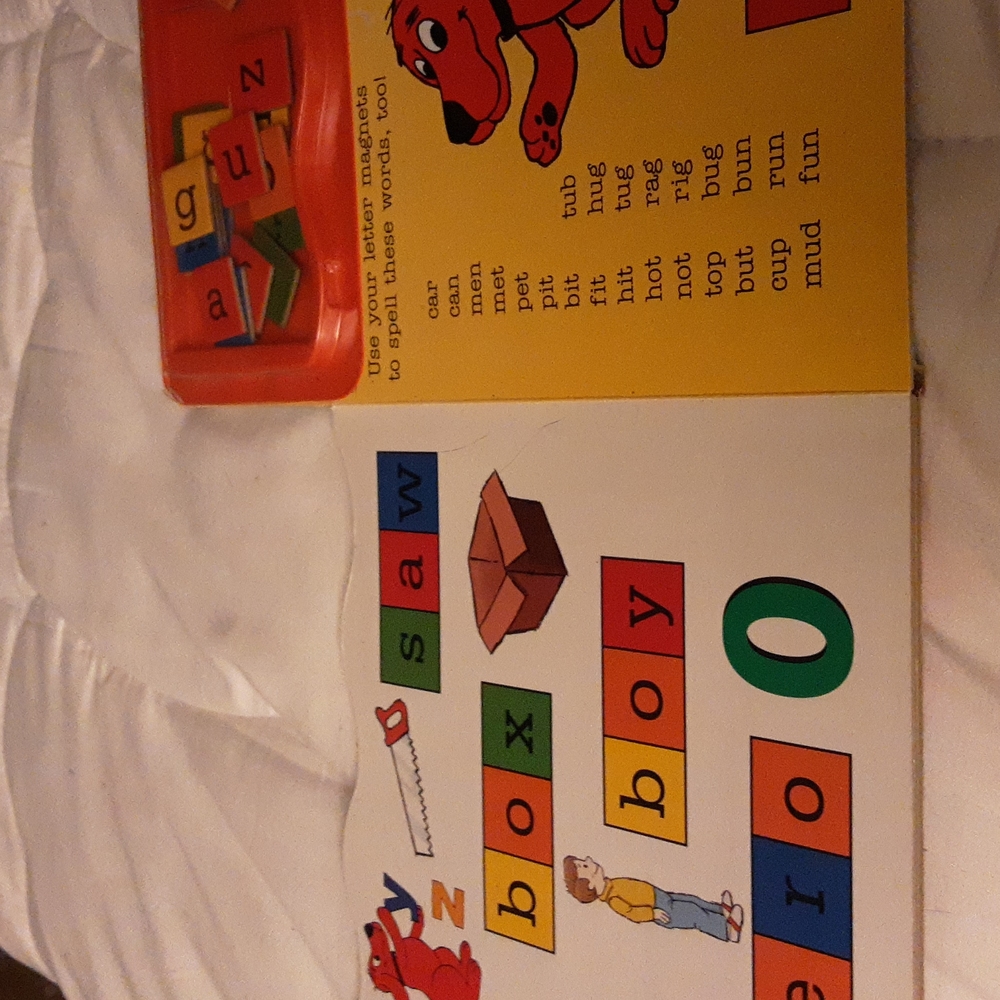 CLIFFORD  MAGNET AND SPELLING - Picture 3 of 3